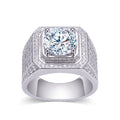 18k White Gold 4ct Round Lab-Grown Diamonds - IGI Certified