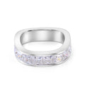 A Wedding Band with Modern Strength - GRA Certified