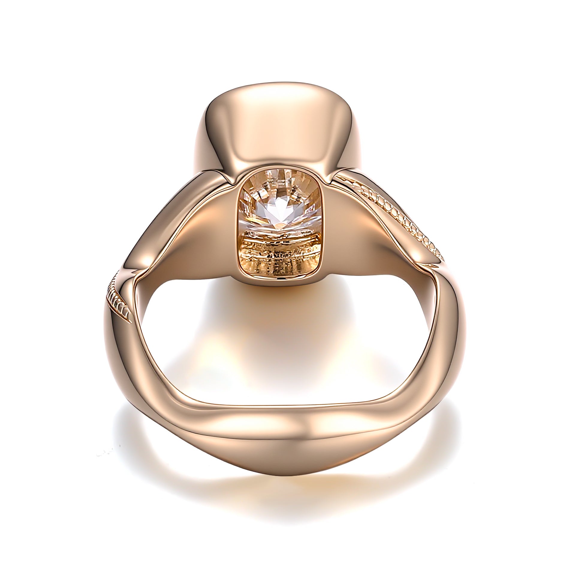 A Vintage-Inspired Ring with Golden Radiance - GRA Certified