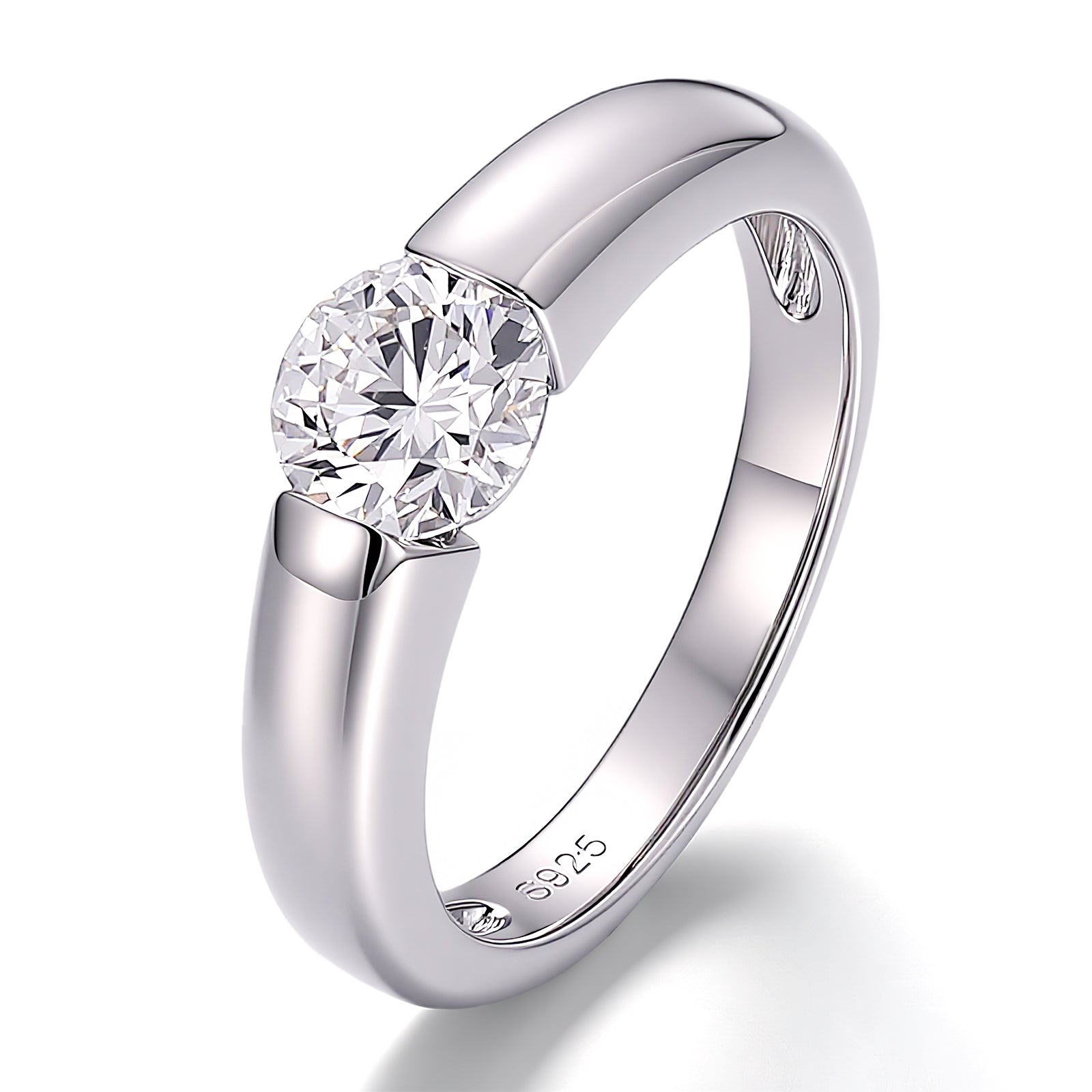 Aurora Solitaire Engagement Ring - IGI Certified