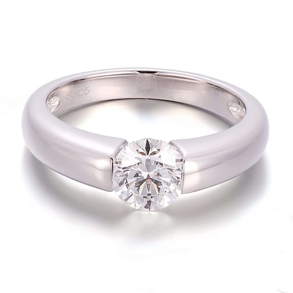 Aurora Solitaire Engagement Ring - IGI Certified