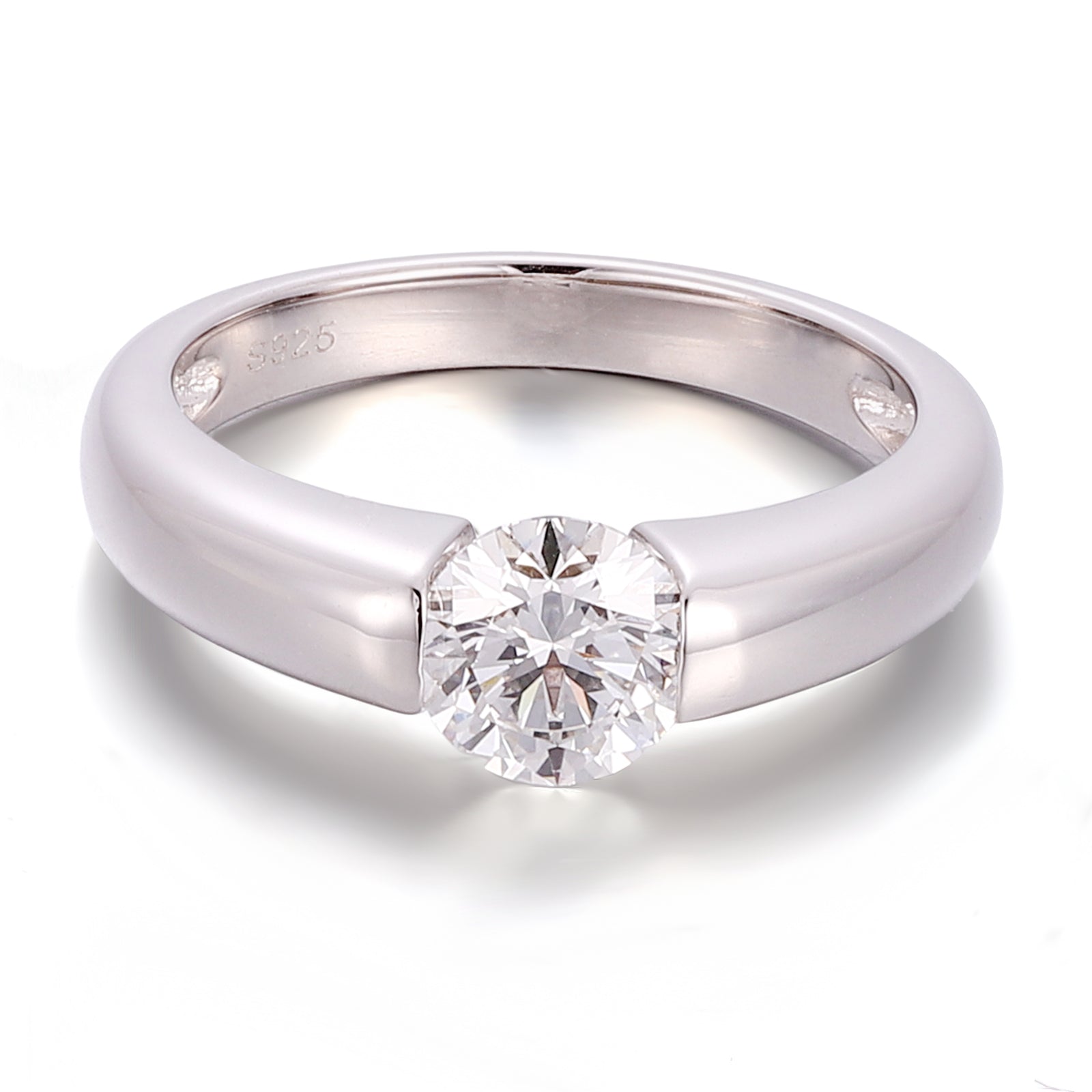 Aurora Solitaire Engagement Ring - IGI Certified
