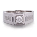 18k 0.52ct D VVS Round Cut Lab-Grown Diamond Ring - IGI Certified
