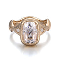 A Vintage-Inspired Ring with Golden Radiance - GRA Certified
